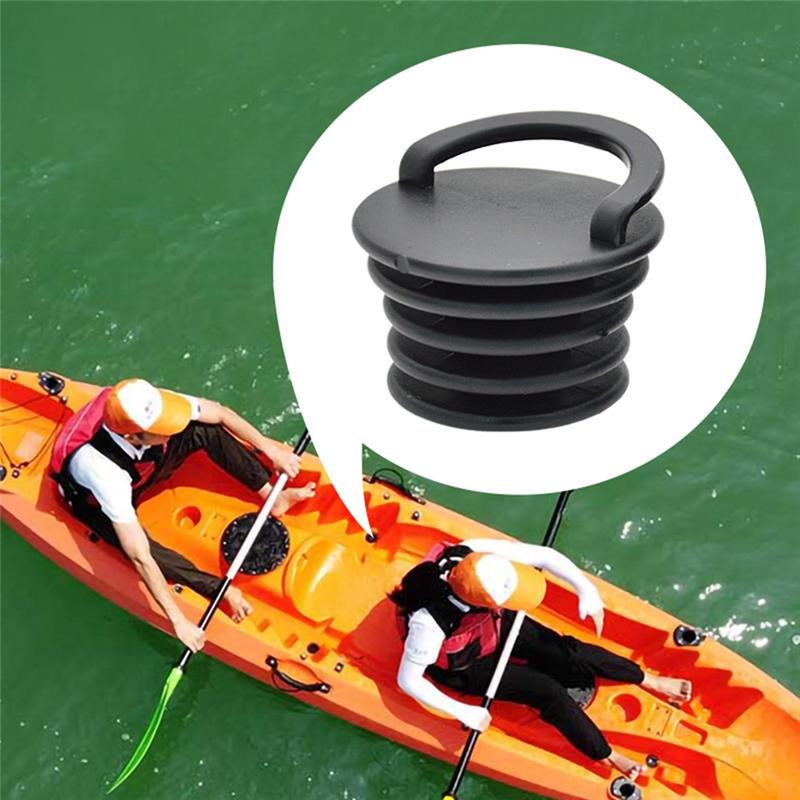 4 Pcs Scupper Plugs,Push-In Boat Drain Plugs With Ring Pull,Scupper Stopper,Hole Seal Boat Drain Plugs For Prevent Water-A87Q