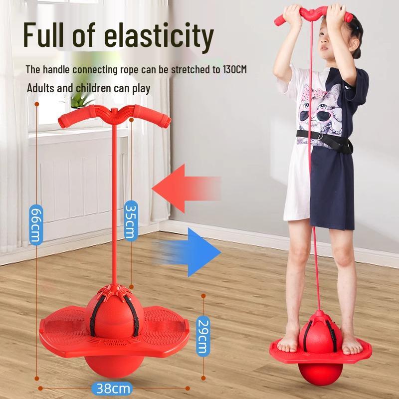 Kids & Adults Bouncing Ball - Kindergarten Sports Toy & Balance Exercise Equipment