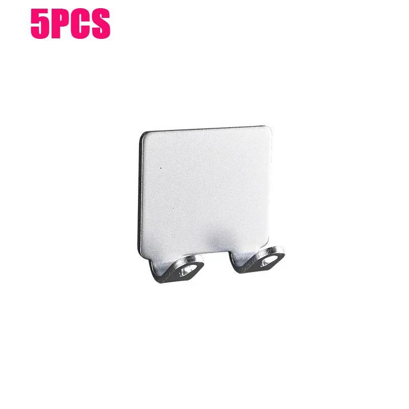 5PCS Punch Free Shaving Razor Holder Men Shaving Shaver Storage Hook Wall Shelf Bathroom Razor Rack Wall Kitchen Accessories