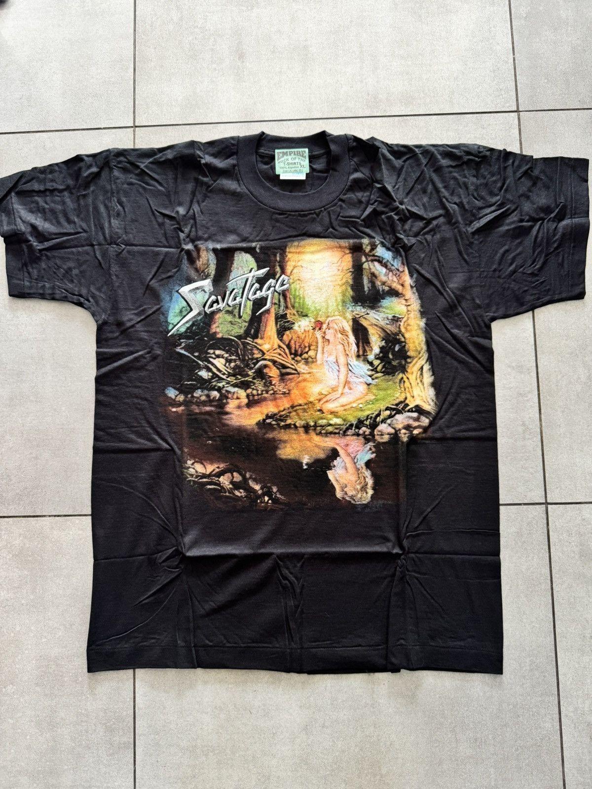 1993 Savatage Edge Of Thorn Vintage Band Tee Unisex T-Shirt M