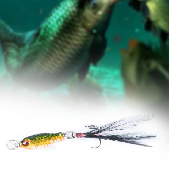 MUQZI Sportstilbehør 2cm Vivid Agn Karpeform Takleverktøy Kunstig