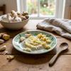 Grattugia Manuale in Ceramica per Zenzero Grattugia Antiscivolo per Frutta Ciotola Schiaccia Zenzero Preparazione Pasti