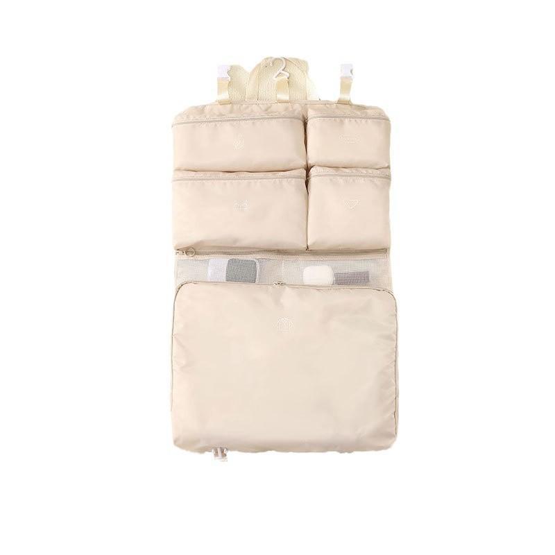 Foldable Hanging Travel Storage Bag Portable Waterproof Multi-Pocket Clothing Underwear Packing Organizer for Travelers