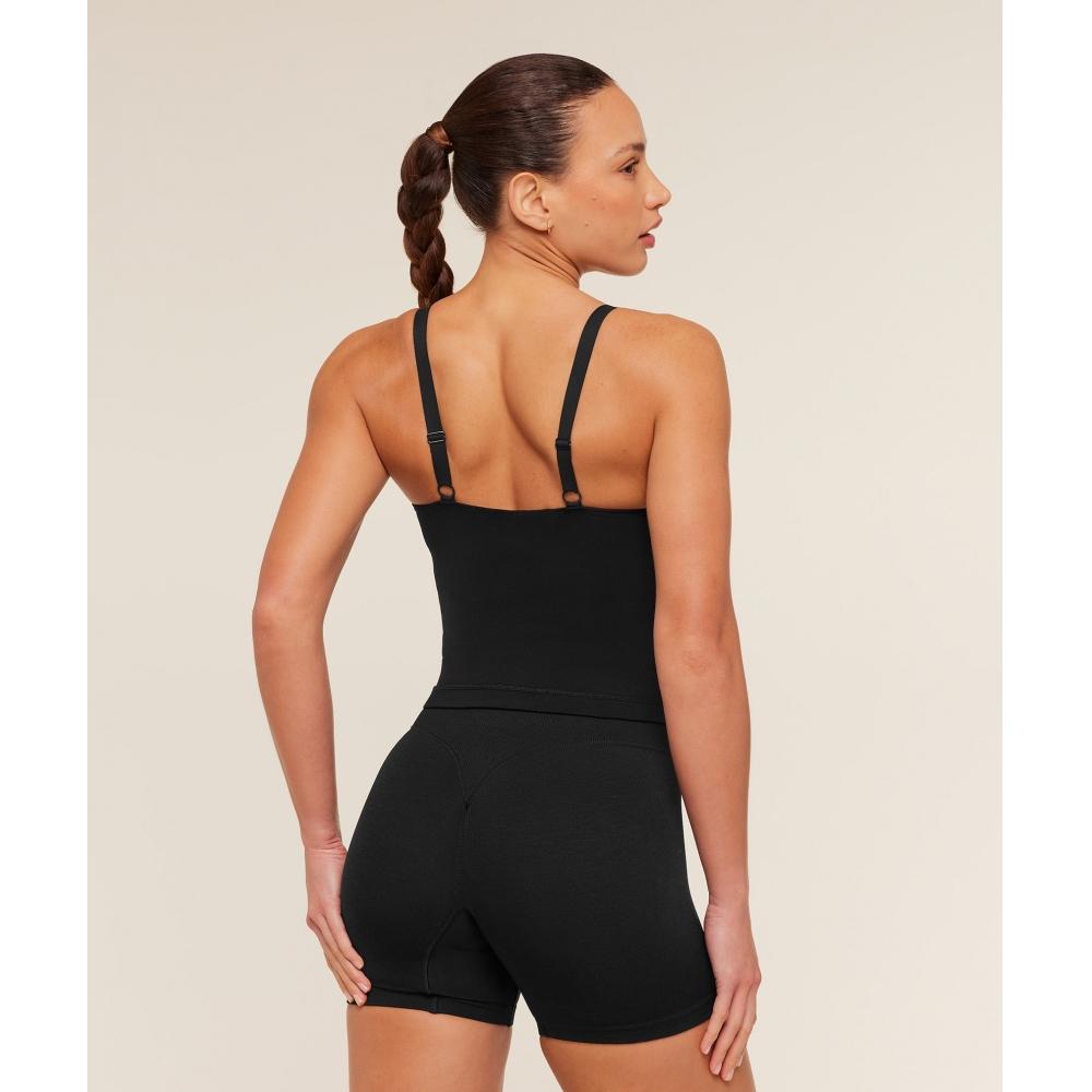 Gymshark Interval Seamless Midi Tank Black B6b1j Bb2j