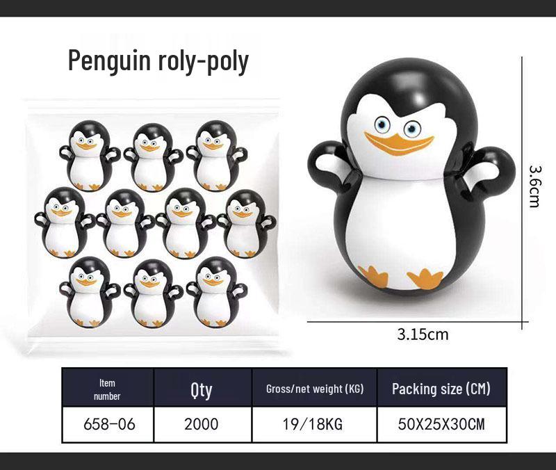 TikTok Stil Mini Stehaufmännchen Astronaut Tiger Blau Desktop Ornament Spielzeug Blind Box