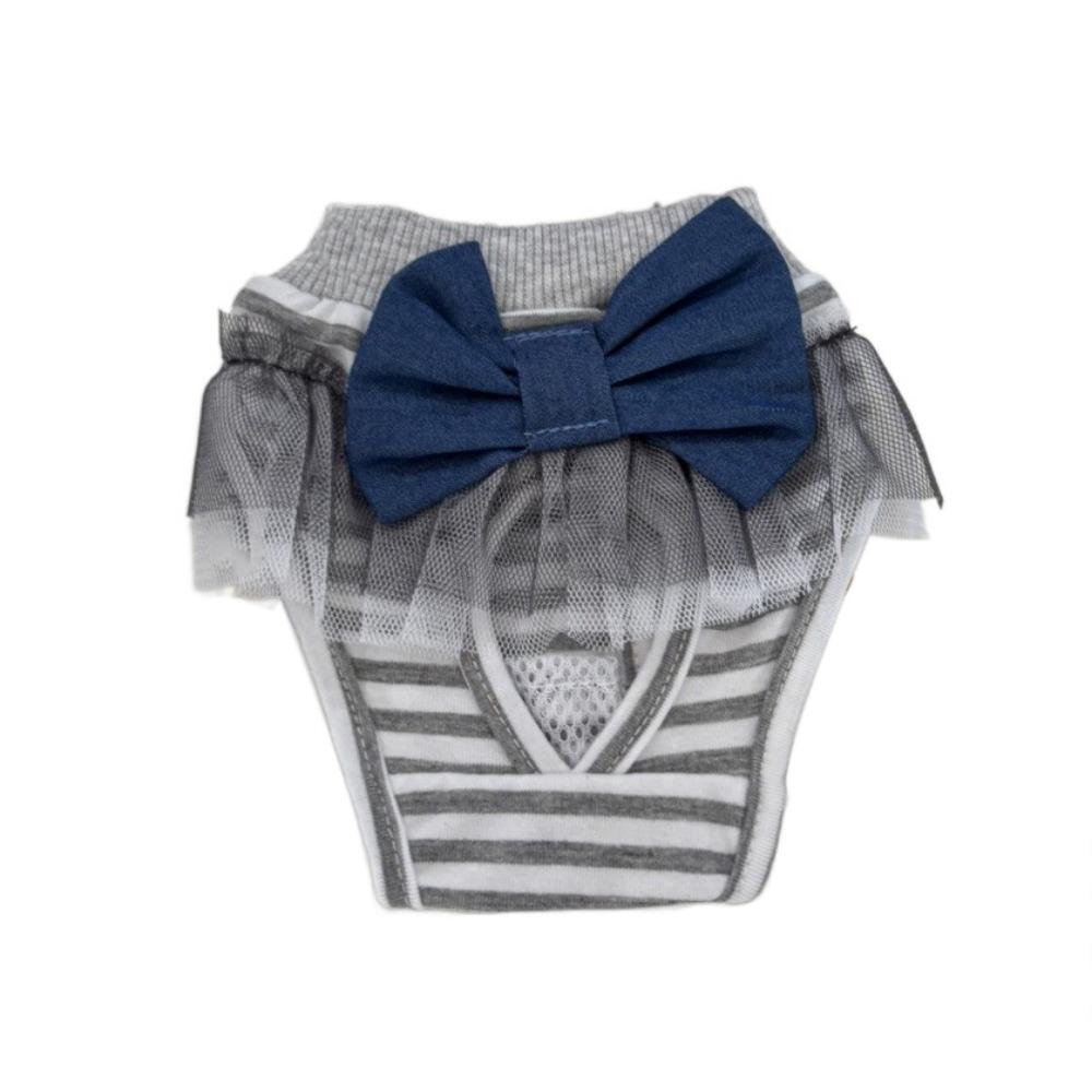 

Подгузник для собаки Менструальные трусы Кружевные кошачьи шорты Принадлежности для щенков Физиологические трусы для питомца Для собаки/кошки M-Style D