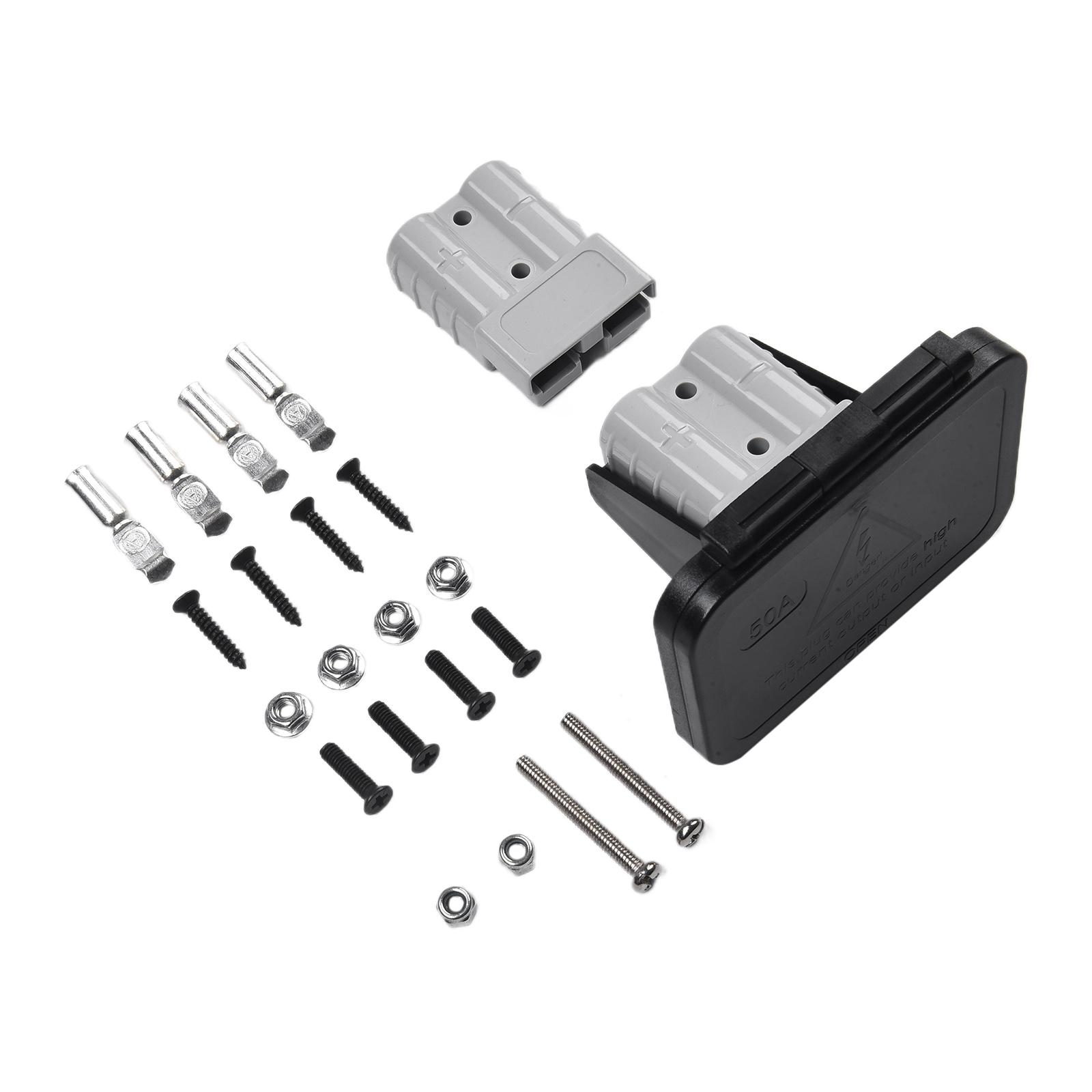 1 комплект 50A 600V двойной двойной кронштейн для скрытого монтажа для подключения — фото 5