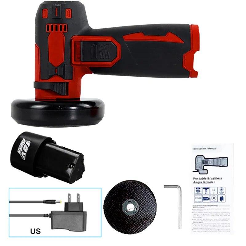 

12 В мини угловая шлифовальная машина аккумуляторная шлифовальный инструмент полировальный шлифовальный станок для резки алмазных аккумуляторных электроинструментов
