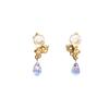 Blue Squid Earrings for Women PalnartPoc Palnart Poc Official Bluff Superior Gift Firefly Squid Earrings