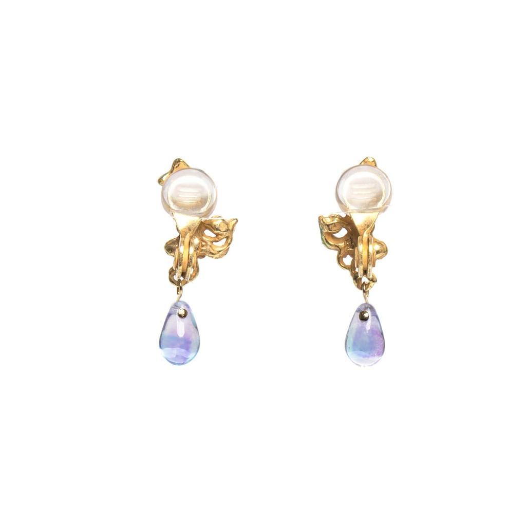 Blue Squid Earrings for Women PalnartPoc Palnart Poc Official Bluff Superior Gift Firefly Squid Earrings
