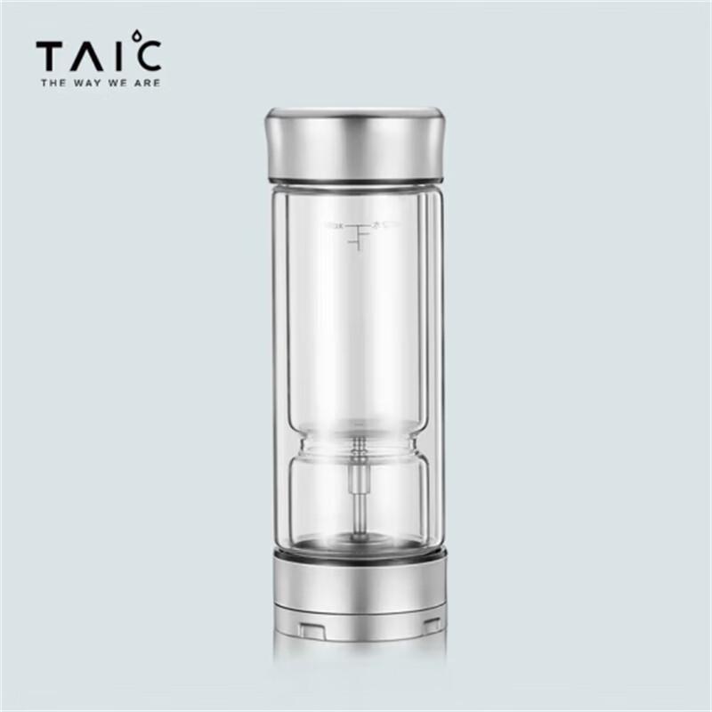 TAIC Titanium Double-Layer Tea Separation Glass Cup