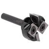 Slab Flattening Router Bit 1 4 Shank 1in Cutting Dia 2+2 4 Flute Mini CNC Spoilboard Surfacing Side Processing Grooving