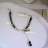 Chinese Style Simulated Bamboo Bracelet Bamboo Joint Bracelet Charm Bracelet Resin Material Wrist Jewelry for Daily Wear