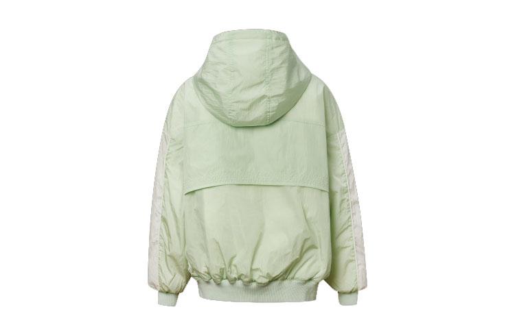Converse Jackets Women's Green Hooded Moderate Other 10020547-A02