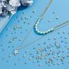 300Pcs 6 Styles 202 Stainless Steel Spacer Beads, Flat Round, Mixed Color, 3~6x1.5~2mm, Hole: 1.2~2mm