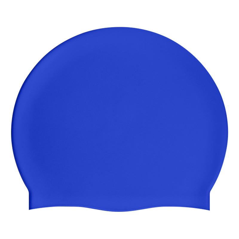 Custom Logo Adult Waterproof Swimming Pool Cap Silicone Swim Caps with logo for Adult Swimming Cap 50G