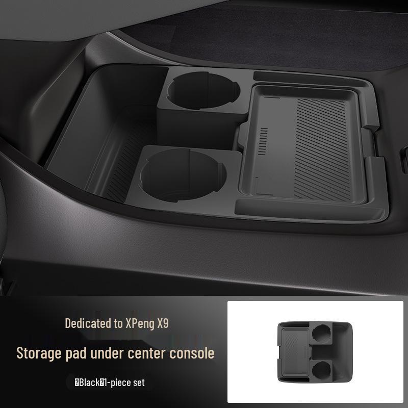 Xiaopeng X9 Center Console Silicone Storage Box and Glasses Holder for 25 Models