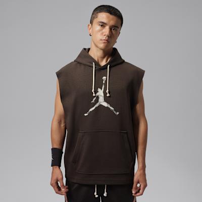 Jordan Als M J Sweatshirts Heren Bruin Met Capuchon Niet Afneembaar Matig 2XL