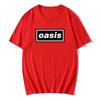 Hip Hop Streetwear Live'25 Oasis-s Band Tshirts Round Neck Cotton Unisex Tee-shirt Summer Casual Graphic Printing T-shirt