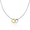 Pure Gold 24k Platinum Baby Ring Charm Pendant 24k Pure Gold Charm Pendant Pt999 Pure Platinum Gold Chain [KAZURI] (Pure 999) Necklace, Baby-Ring