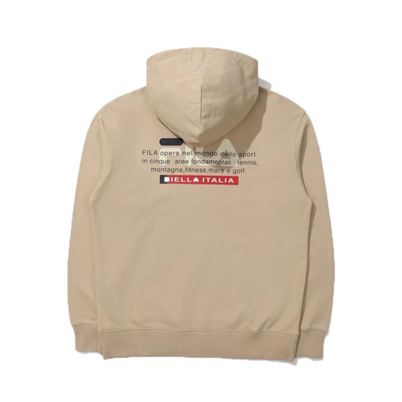 Fila Men S looSe Fit Retro Graphic Hoodie fS2pod3106x Beg