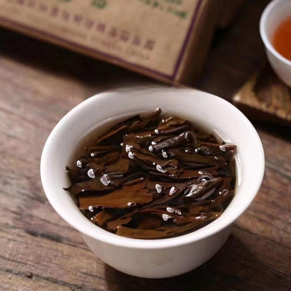 250g Yunnan Pu-erh Tuğla Çay 2002 Türük Ham Puerh Çay Tuğla Puer Kare Tuğla Çay