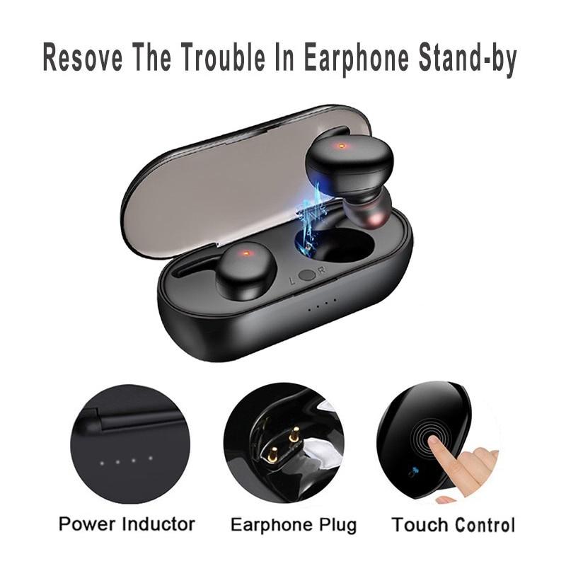 Y30 TWS cuffie Wireless 5.0 auricolare cuffie con cancellazione del rumore  audio Stereo musica auricolari In ear per iphone smart phone|Bluetooth  Earphones \u0026 Headphones| - AliExpress