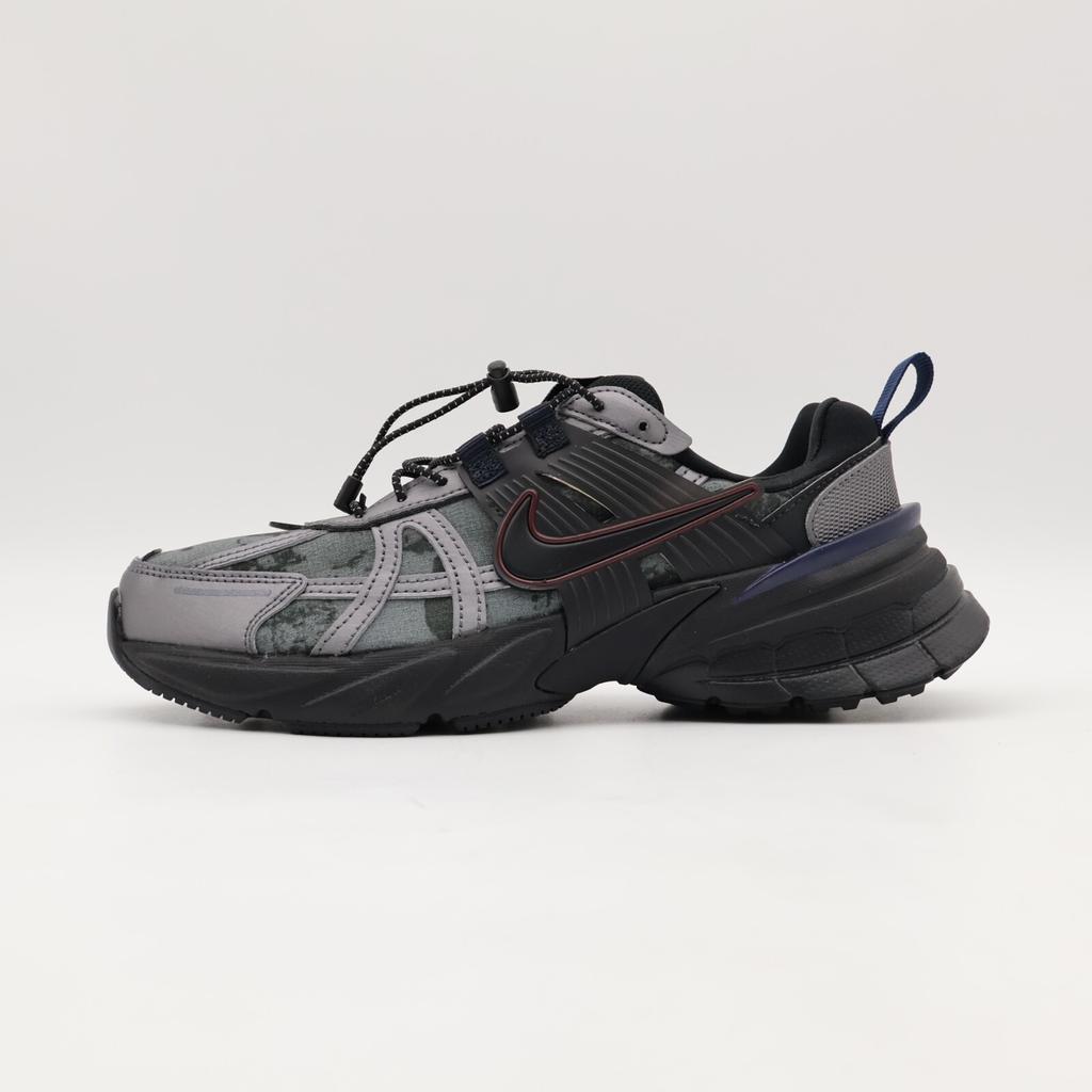 HQ4053-001 Nike V2K Run Metallic Dark Grey Black Dark Smoke Grey (Women's)