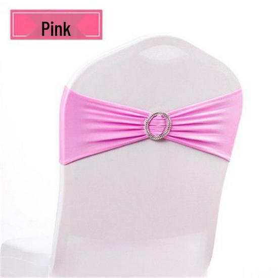 

Elastic Bowknot Chair Cover with Flower and Diamond Buckle for Weddings and Events 1 piece