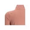 Under Armour Einfarbige Stehkragen Reißverschluss Freizeit Langarm Jacke Damenjacken Rosa 1379157-696