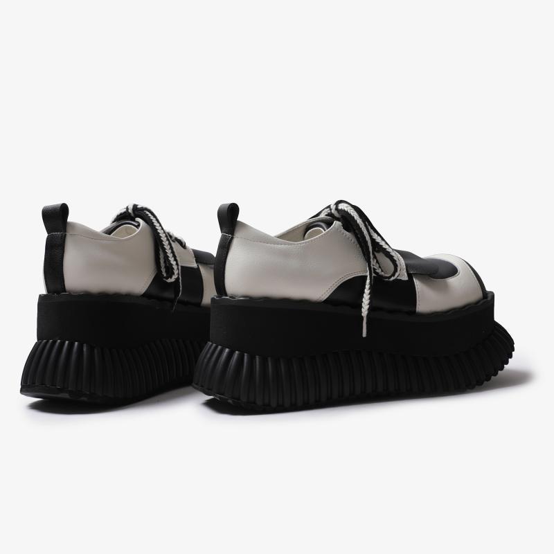 Fashion Platform Mary Jane Shoes Fashion Girls Shallow Buckle Women Casual Pumps Ladies Elegant Thick High Heel Lolita Shoes Loafers