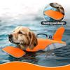 Nouveau Gilet de Sauvetage pour Animaux de Compagnie Forme Aileron de Requin Gilet de Sécurité pour Chien en Été Réglable pour Piscine ou Surf Gilet de Sauvetage pour Chien à la Dérive