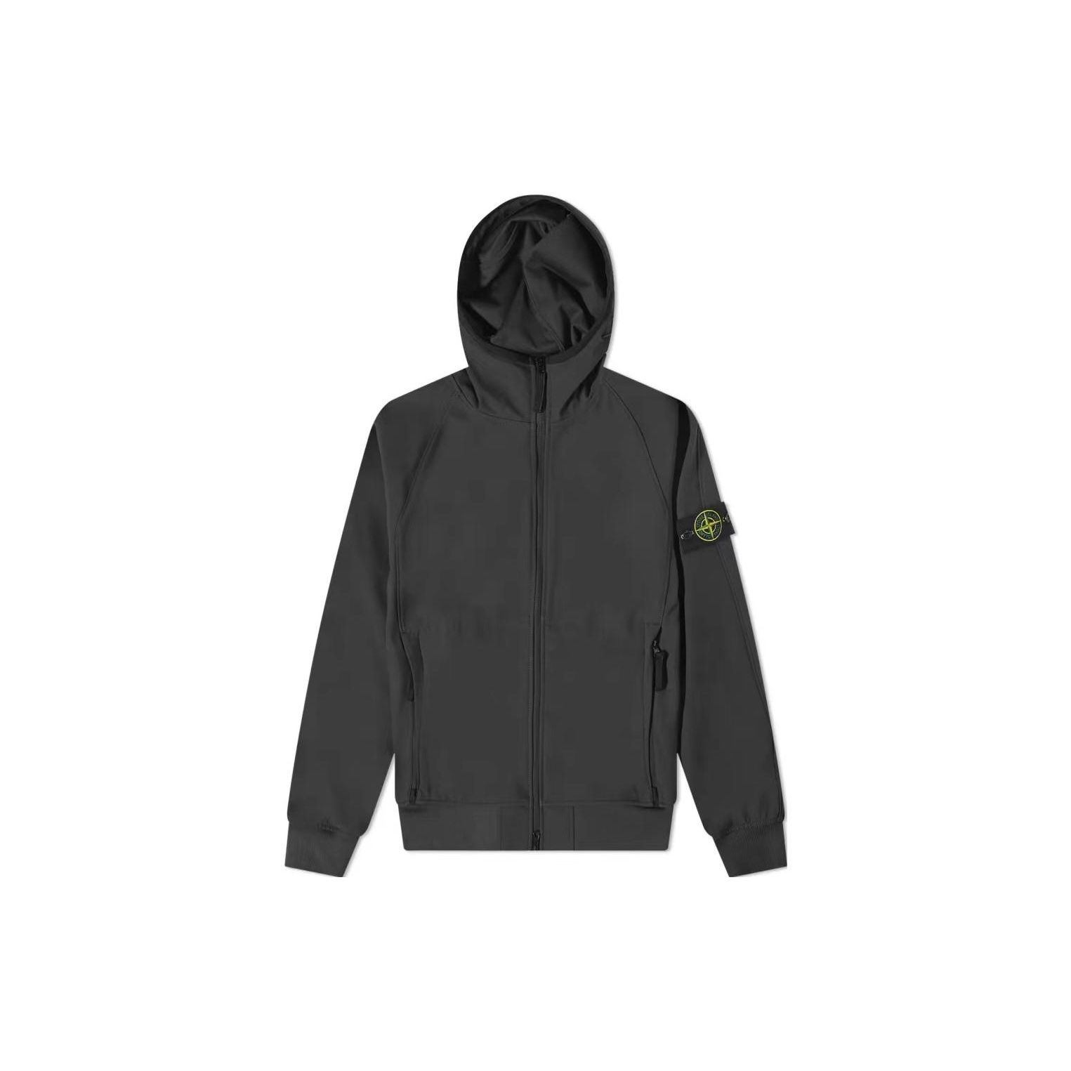Stone Island Men's Black Twill Jacket Outerwear 781540927-V0029 Cm