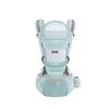 Lukaedy Multifunctional Baby Carrier Baby Carrier with Separate Hip Seat and Waist Carrier for Newborns To 3 Years Old Breathable 3D Memory Foam Seat