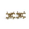 European American Halloween Personality Skull Funny Punk Style Men's Brooch Cufflinks Suit Dress Versatile