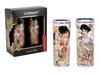 Carmani, Set of 2 Vodka Glasses 60ml - Gustav Klimt/The Kiss + Adele