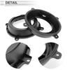 RATCHROLL Speaker Spacer Rings for Mazda Tweeter Speaker Spacer Waterproof Speaker Subwoofer Mount Spacer Bracket ABS (2 Sets) - Adapter, Ring,