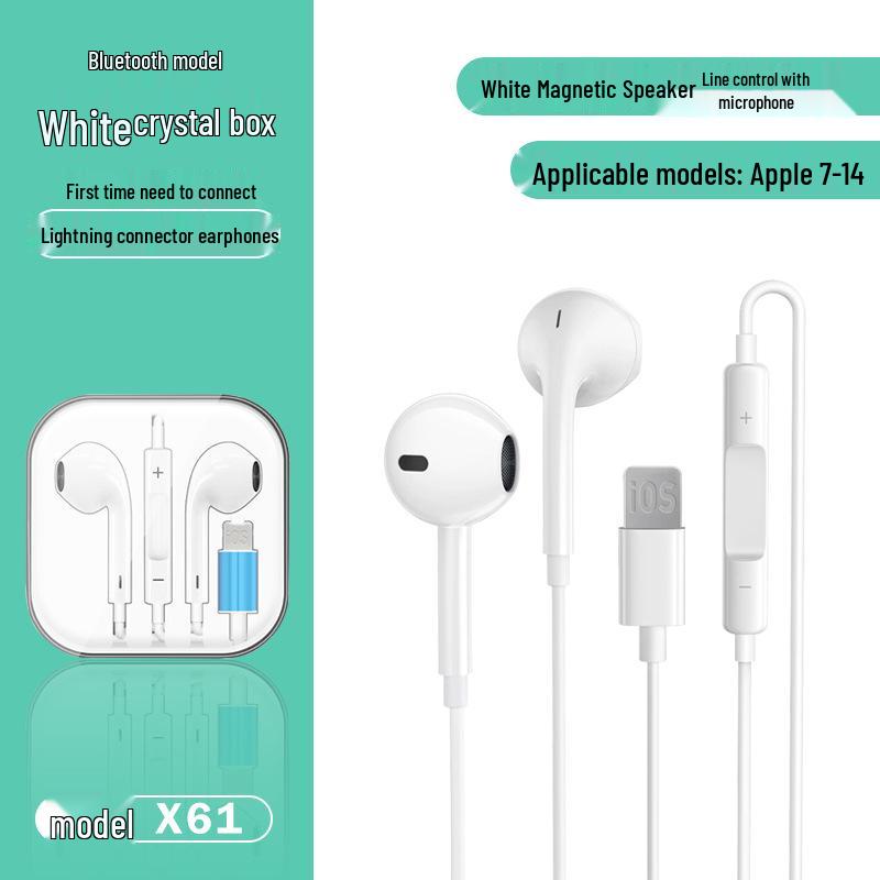 Apple Kabelgebundene Kopfhörerkabel für iPhone 14/15/16/17 mit In-Ear Gaming-Steuerung