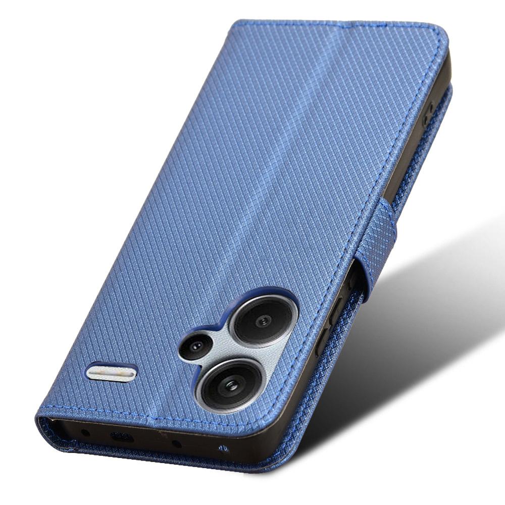 For Xiaomi Redmi Note 13 Pro+ 5G Case TPU+PU Leather Wallet Smartphone Shell Cover