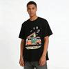 Outdoor Planet Camping Bus Print Tee Unisex Retro Casual Top Pure cotton T-shirt