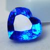 Natural Tanzanite Blue Heart Shape 8 Carat   Loose Gemstone