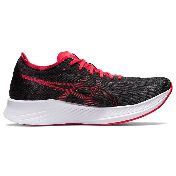 Asics Men's MAGIC SPEED Running Shoes Black Electric Red 1011B432-001