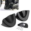 Vorderer Kinnspoiler Untere Luftleitverkleidung Abdeckung Schwarz Motorradteile Für Harley Dyna Fat Bob Streetbob Wide Glide FXD 2006-2017