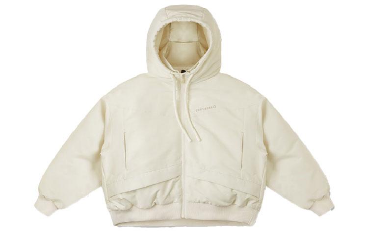 Converse Down Jacket Women s Ecru 10025221-A01 XS