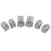 Motorcycle Handlebar Control Accessories Chrome Switch Caps Button Cover For Harley Sportster XL Dyna Softail Fat Boy VRSC