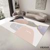 Summer Morandi Living Room Carpet, Light Luxury And Simple Room, Full Floor, Bedroom, Nordic Floor Mat, Home Decoration