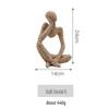 Nordic Lux Yoga Dance Figurines for Home Decor