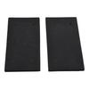 Sander Back Pads Foam 18.5x9.3x0.8cm Black Easy Installation