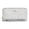 19 Brand Logo Monogram Leather Clutch Small Women Clutch Gray CEC22-SVYUA