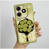 Für tecno Spark go 2024 BG6 Hülle Fundas Schöne Blumen Mattes Flüssigsilikon Schutzhülle Für Tecno SparkGO 2024 Handyhüllen